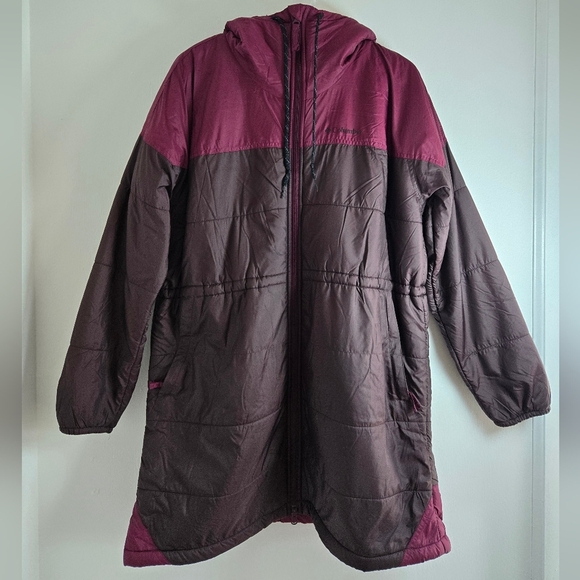 Columbia Women's Flash Challenger Sherpa Lined Long Jacket, Size Large - Picture 1 of 11